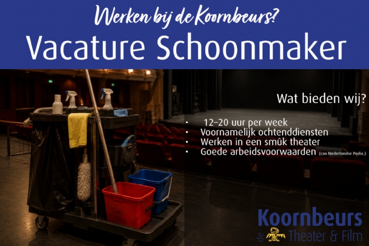 Vacature Schoonmaker